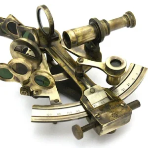 London 1917 Brass Marine Sextant – Vintage Naval Replica
