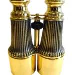Antique English Brass Binoculars