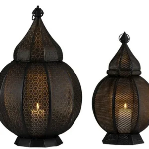Antique Moroccan Lamp Chandelier – Vintage Lighting Décor
