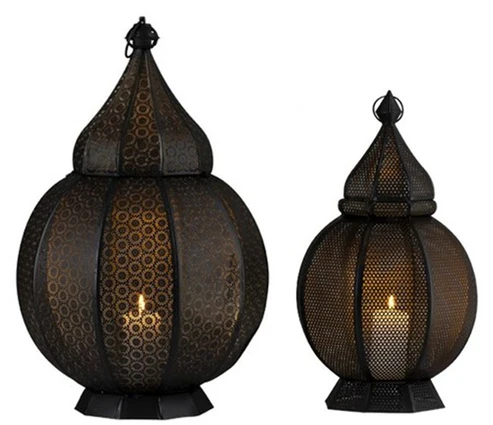 Antique Moroccan Lamp Chandelier – Vintage Lighting Décor