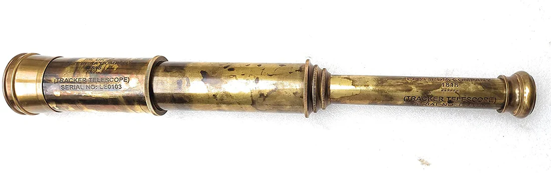 Rare Antique-Style Brass Spyglass Telescope – 32-Inch Explorer Edition - Image 3