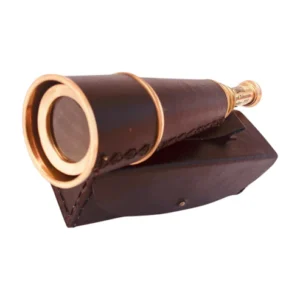 Royal Navy Captain’s Brass Spyglass Telescope – Nautical Treasure Edition